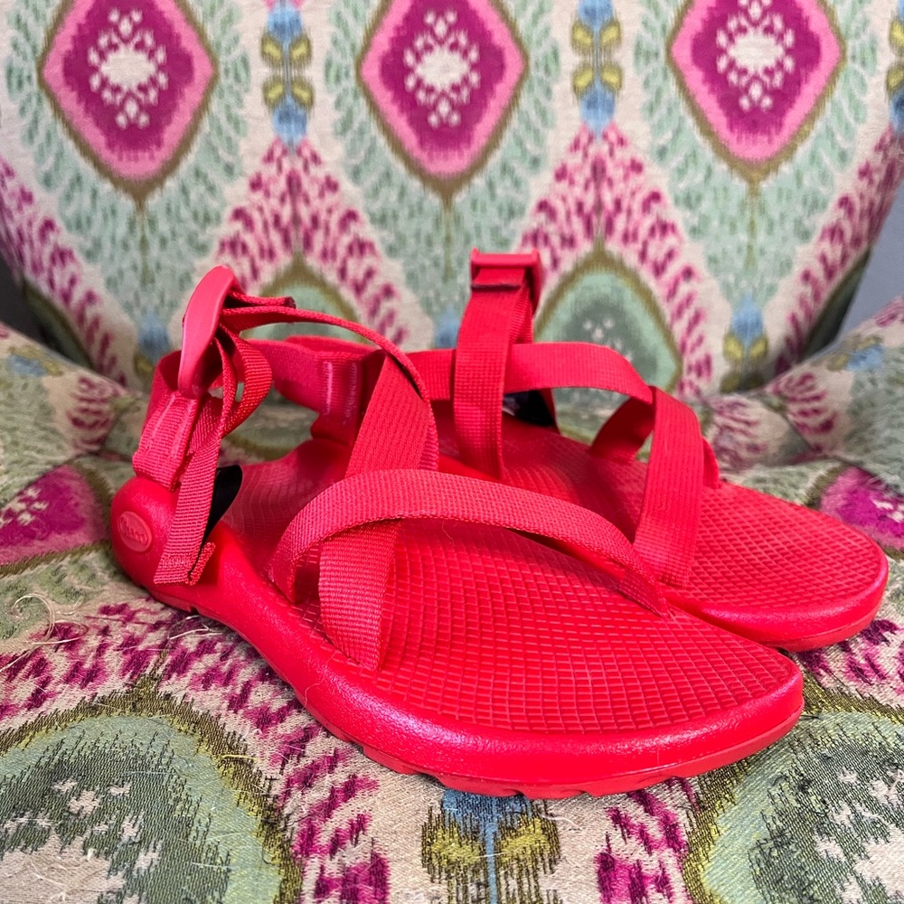 Chaco Women's Z1
Classic Sport Sandal, Flame Scarlet, 7 M US